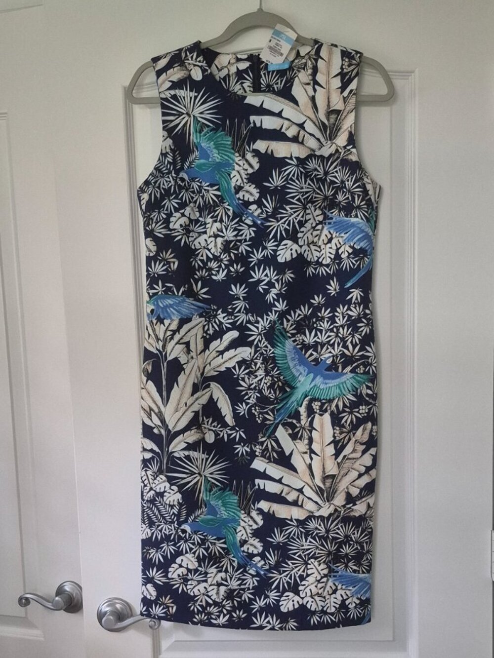 J McLaughlin Sophisticated Tropical Dress - with Tag